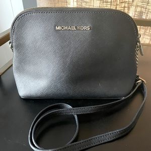 Michael Kors Crossbody Bag - Black/Gold
